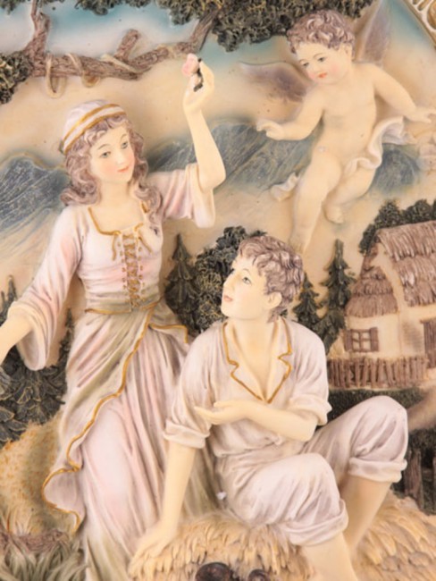 Панно "влюбленные в саду" 33*38*5,5 см. Lefard (50-343) Панно "влюбленные в саду" 33*38*5,5 см. Lefard (50-343)