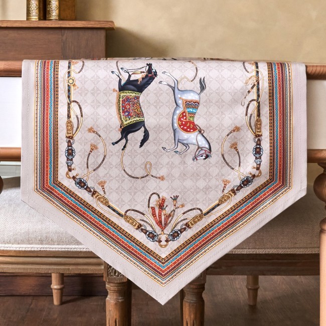 Дорожка на стол "passage", 45х215см, капучино, 100% хлопок,твил Lefard (850-760-31)