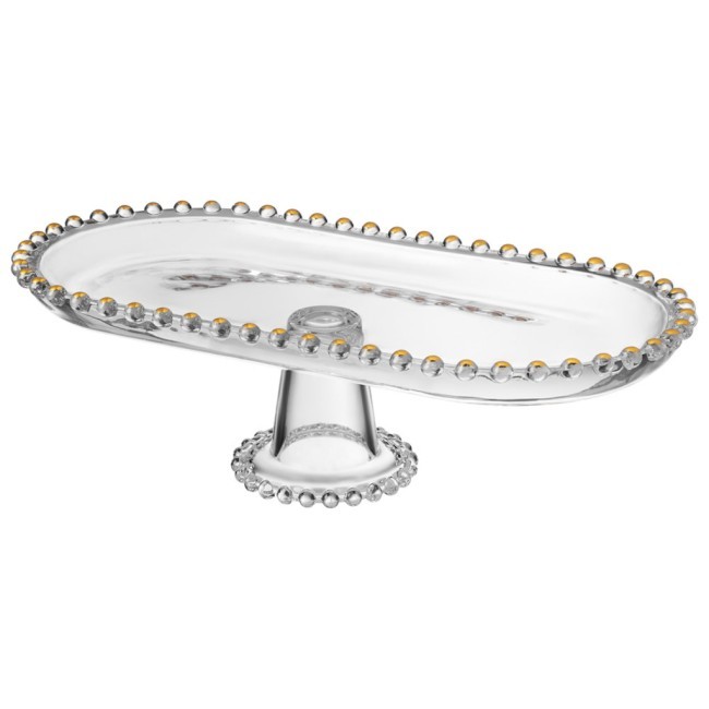 Блюдо сервировочное "golden charm" на ножке, 30*15*8,5 см Lefard (345-501) Блюдо сервировочное "golden charm" на ножке, 30*15*8,5 см Lefard (345-501)