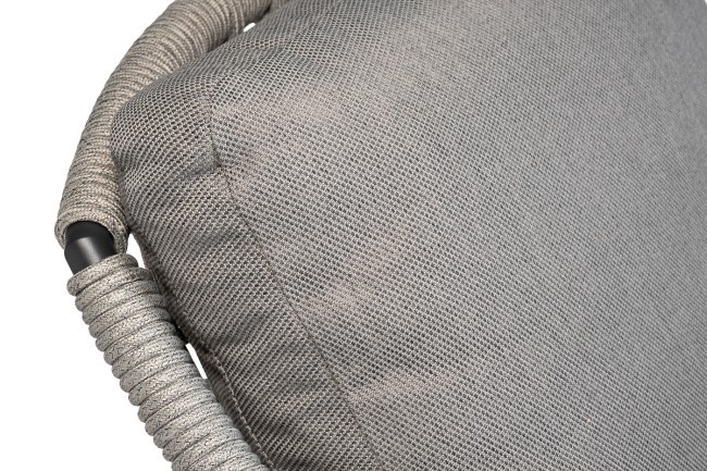 Кресло "Марра" темно-серое 80*80*85,5см, оплетка"сеть" (TT-00013257) Кресло "Марра" темно-серое 80*80*85,5см, оплетка"сеть" (TT-00013257)