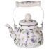 Чайник agness эмалированный со съемным фильтром из нжс серия "flower story", 1,1 л Agness (943-091)