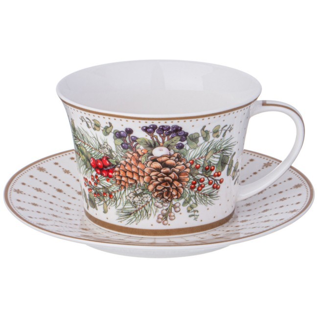 Чайный сервиз lefard "celebration" на 6 пер. 14 пр. 850/350/250 мл Lefard (760-813)