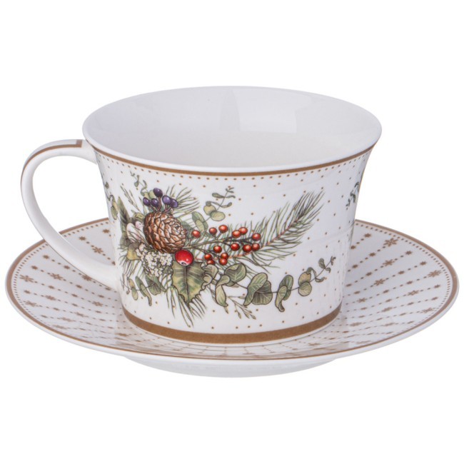 Чайный сервиз lefard "celebration" на 6 пер. 14 пр. 850/350/250 мл Lefard (760-813)