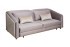 Диван Trevi 230М(К) трехм раскл с кантом серый Colt032+Melody 232*103*88см (TT-00011944)