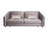 Диван Trevi 230М(К) трехм раскл с кантом серый Colt032+Melody 232*103*88см (TT-00011944)