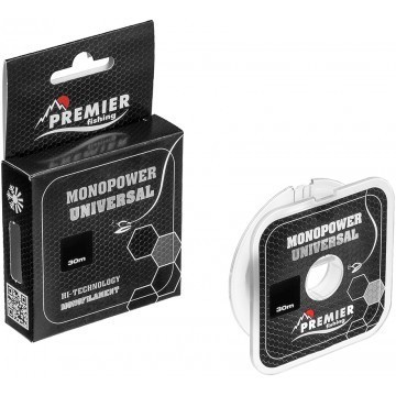 Леска Premier Fishing Monopower Universal 0,20мм 30м Clear Nylon PR-MU-T-020-30 (75739) Леска Premier Fishing Monopower Universal 0,20мм 30м Clear Nylon PR-MU-T-020-30 (75739)