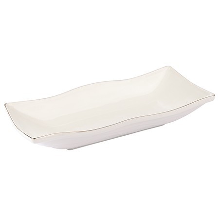 Блюдо сервировочное для подачи керамика 28,5х13,5х4,5 LR (90006-111) Блюдо сервировочное для подачи керамика 28,5х13,5х4,5 LR (90006-111)