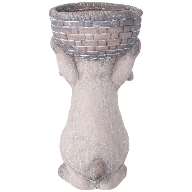 Кашпо декоративное "кролик" 18*17,5*34см Lefard (248-106)