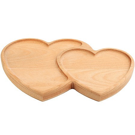 Менажница сердце 33*22 бук (40396772) Менажница сердце 33*22 бук (40396772)