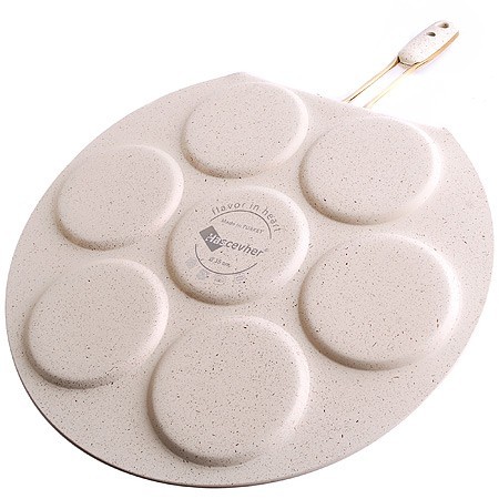 Блинница алюм 35 см мрам/п бак/руч (80447)