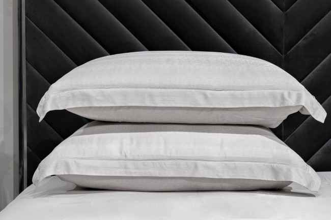 Комплект постельного белья Гарда, бамбук, серый, Семейный (145*210-2шт) (TT-00014567)