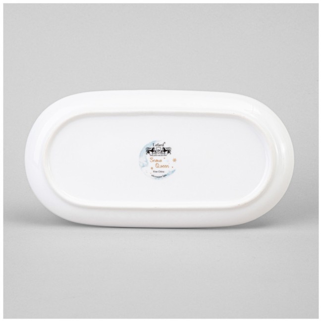 Блюдо овальное lefard "снежная королева" 20,5 см Lefard (590-546)