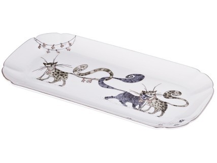Блюдо lefard "котики" 28*14,5 см Lefard (264-869)