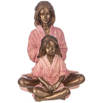 Статуэтка "мама с дочкой" 10,5х9х11,5 см Lefard (162-1055)