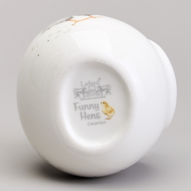 Солонка с ложкой lefard "funny hens" 9*9,5 см 150 мл Lefard (358-2307)