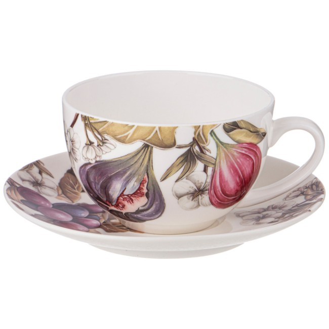 Чайный набор lefard "village" инжир на 6 пер. 12 пр. 300 мл Lefard (85-1891)