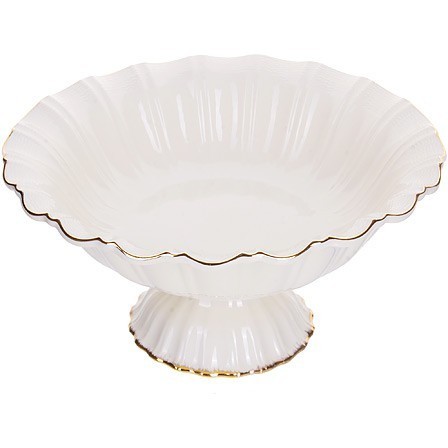 Фруктовница на ножке ФАРФОР LR (28747) Фруктовница на ножке ФАРФОР LR (28747)