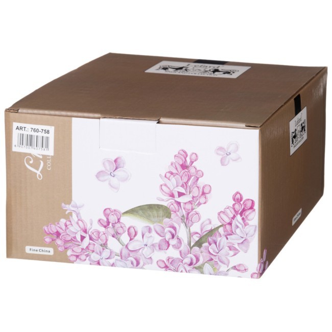 Чайный набор lefard "lilac"  на 2 пер. 4 пр. 330 мл Lefard (760-758) Чайный набор lefard "lilac"  на 2 пер. 4 пр. 330 мл Lefard (760-758)