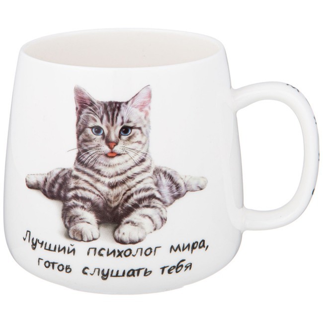 Кружка lefard "бери кота" 400 мл Lefard (85-1944)