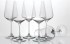Набор бокалов для вина из 6 шт."сандра" 450 мл высота 23,5 см Bohemia Crystal (674-170)