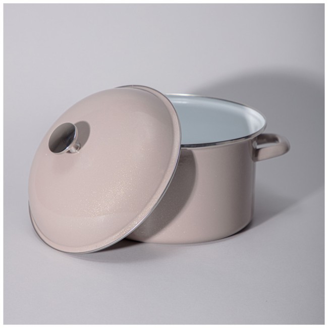 Кастрюля agness эмалированная с эмал.крышкой серия "charm" 3,5 л, 22*12,5 см Agness (934-606) Кастрюля agness эмалированная с эмал.крышкой серия "charm" 3,5 л, 22*12,5 см Agness (934-606)