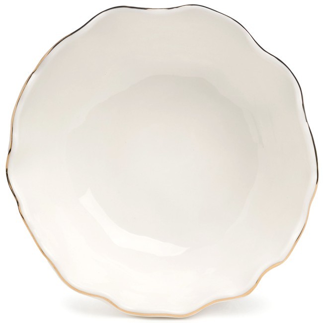 Набор салатников lefard "charm" 2 шт. 12,5*5,5 см 350 мл (с золотой линией) Lefard (779-359)