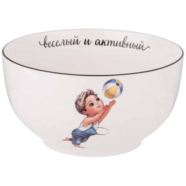 Набор посуды lefard веселый мальчик 3 пр.: салатник 470мл, тарелка 20см, кружка 220мл Lefard (260-679) Набор посуды lefard веселый мальчик 3 пр.: салатник 470мл, тарелка 20см, кружка 220мл Lefard (260-679)