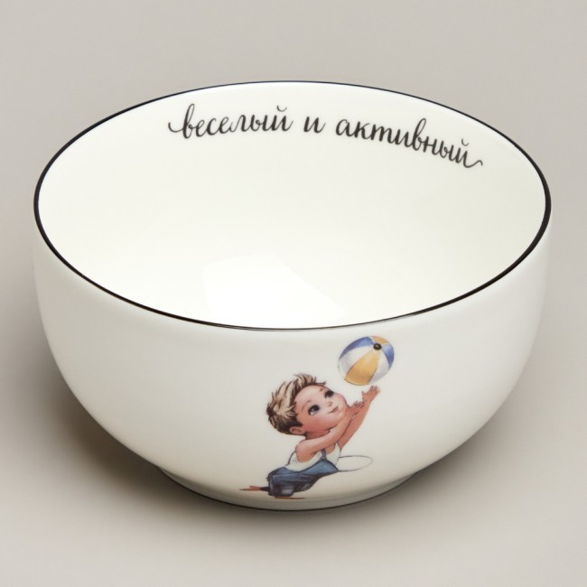 Набор посуды lefard веселый мальчик 3 пр.: салатник 470мл, тарелка 20см, кружка 220мл Lefard (260-679) Набор посуды lefard веселый мальчик 3 пр.: салатник 470мл, тарелка 20см, кружка 220мл Lefard (260-679)