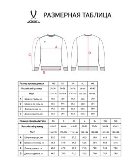 Свитшот JÖGEL ESSENTIAL Sweatshirt, серый меланж (2121976) Свитшот JÖGEL ESSENTIAL Sweatshirt, серый меланж (2121976)