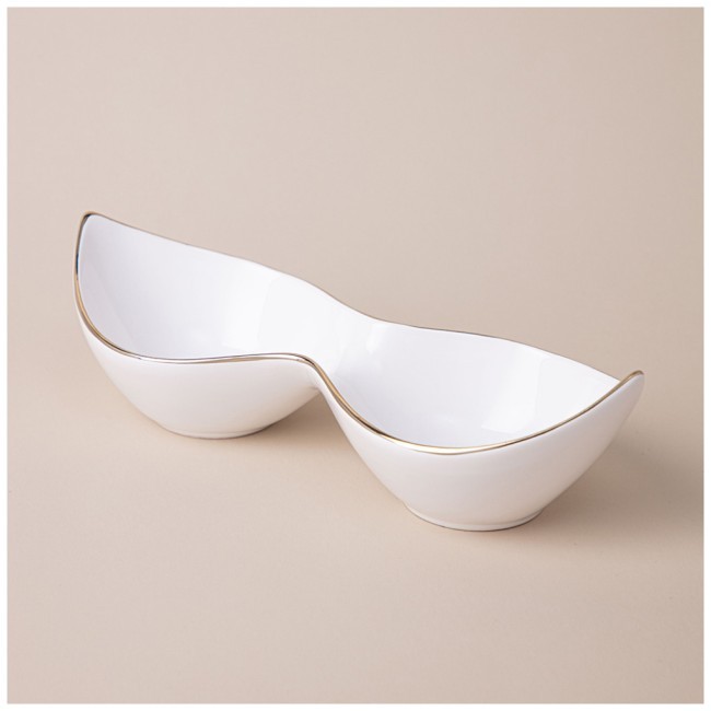 Менажница 2 секции 28х10,5х7,5 см Lefard (763-152)