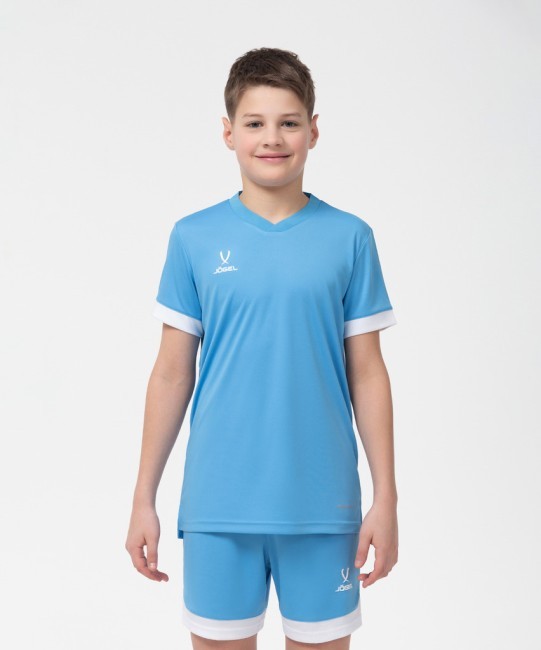 Футболка игровая JOGEL DIVISION PerFormDRY Union Jersey, голубой/белый/белый (1751661)