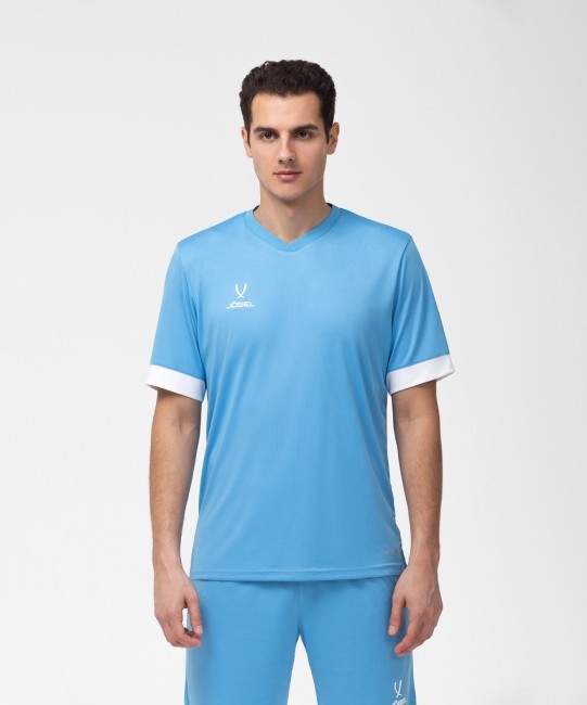 Футболка игровая JOGEL DIVISION PerFormDRY Union Jersey, голубой/белый/белый (1751661)