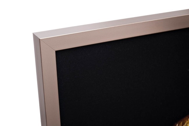 Холст "Темная девушка"120х80см,багет латунь, поталь (TT-00011108)