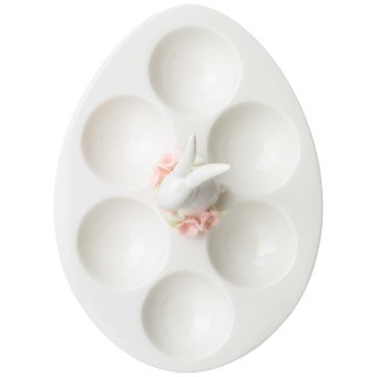 Подставка под яйца "весенний кролик" 20*15*11 см. LEFARD (146-1651)