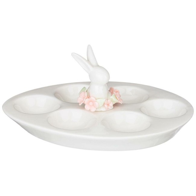 Подставка под яйца "весенний кролик" 20*15*11 см. LEFARD (146-1651)