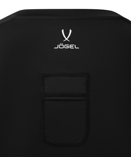 Футболка компрессионная судейская JOGEL PerFormDRY Referee Baselayer Tee SS, черный (2113859)