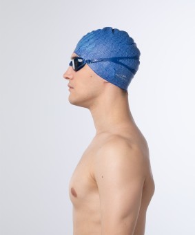 Шапочка для плавания 25DEGREES Twist Blue, силикон (2104929) Шапочка для плавания 25DEGREES Twist Blue, силикон (2104929)