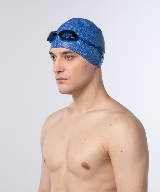 Шапочка для плавания 25DEGREES Twist Blue, силикон (2104929) Шапочка для плавания 25DEGREES Twist Blue, силикон (2104929)