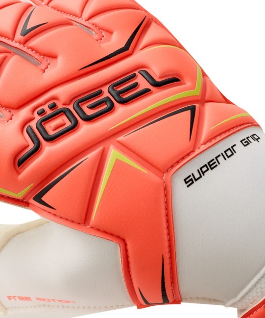 Перчатки вратарские JOGEL Legend SL4 Roll Negative, коралловый (2119305)