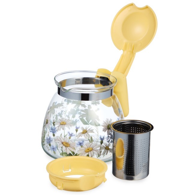Заварочный чайник agness с фильтром "васильки" 900 мл. Agness (885-111) Заварочный чайник agness с фильтром "васильки" 900 мл. Agness (885-111)