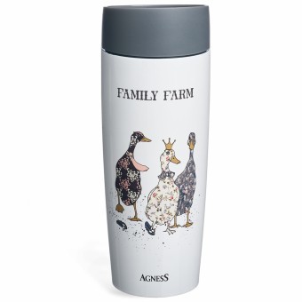 Термокружка agness "family farm" 360мл, колба нерж.сталь 18/10 Agness (709-121) Термокружка agness "family farm" 360мл, колба нерж.сталь 18/10 Agness (709-121)