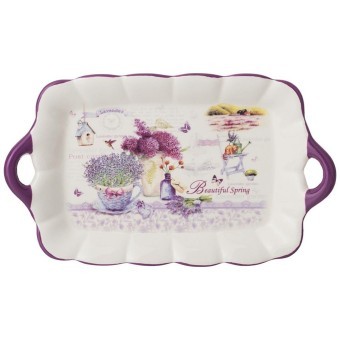 Блюдо agness "лавандовая весна" 23,5*14*2,5 см Agness (358-1711) Блюдо agness "лавандовая весна" 23,5*14*2,5 см Agness (358-1711)