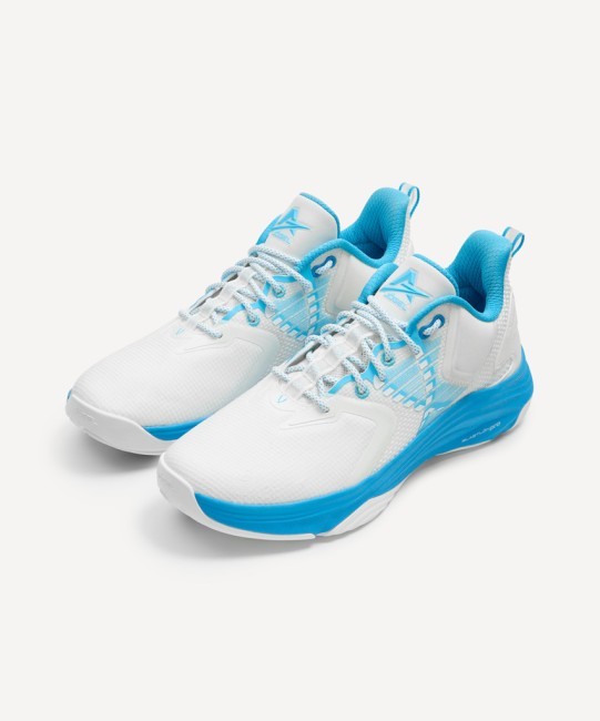 Кроссовки баскетбольные JOGEL A1, белый/голубой (2131659)