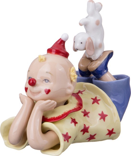 Статуэтка "клоун" высота=12 см. длина=13 см. Lefard (461-012) Статуэтка "клоун" высота=12 см. длина=13 см. Lefard (461-012)