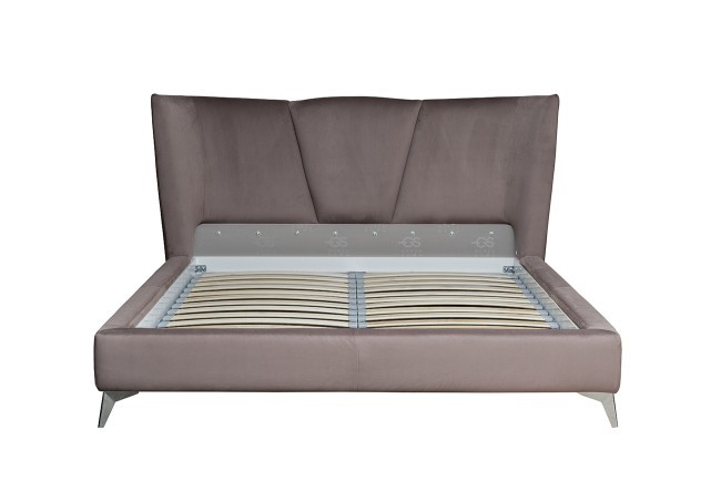 Кровать Siena без мех.велюр коричневый Colt1012-ROSKOR 199*222*116см (TT-00016634) Кровать Siena без мех.велюр коричневый Colt1012-ROSKOR 199*222*116см (TT-00016634)