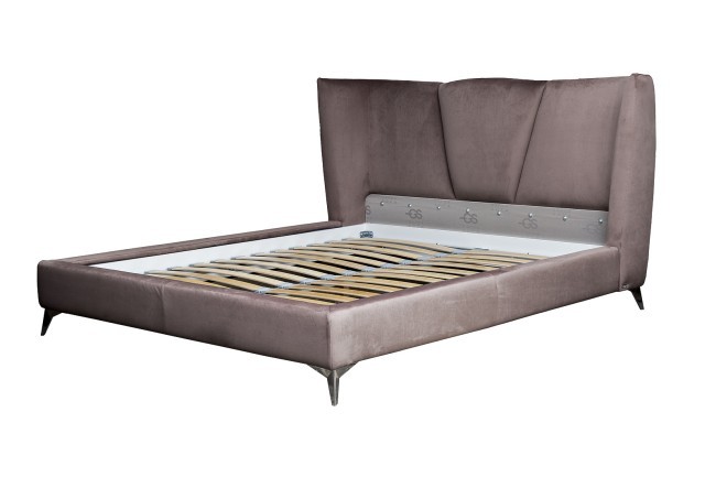 Кровать Siena без мех.велюр коричневый Colt1012-ROSKOR 199*222*116см (TT-00016634) Кровать Siena без мех.велюр коричневый Colt1012-ROSKOR 199*222*116см (TT-00016634)