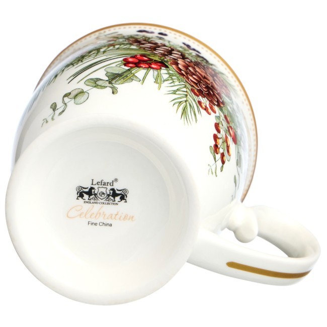 Кружка lefard "celebration" 300 мл Lefard (54-597) Кружка lefard "celebration" 300 мл Lefard (54-597)