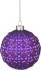 Декоративное изделие шар стеклянный диаметр=8 см. высота=9 см. цвет: фиолетовый Dalian Hantai (862-117)
