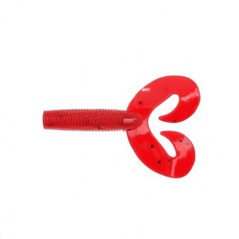 Твистер Helios Credo Double Tail 2,95"/7,5 см, цвет Pepper & Red 7 шт HS-12-030 (78071)