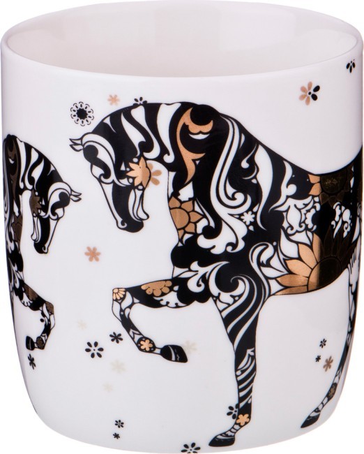 Кружка "лошади" 350 мл без упаковки Lefard (482-107)